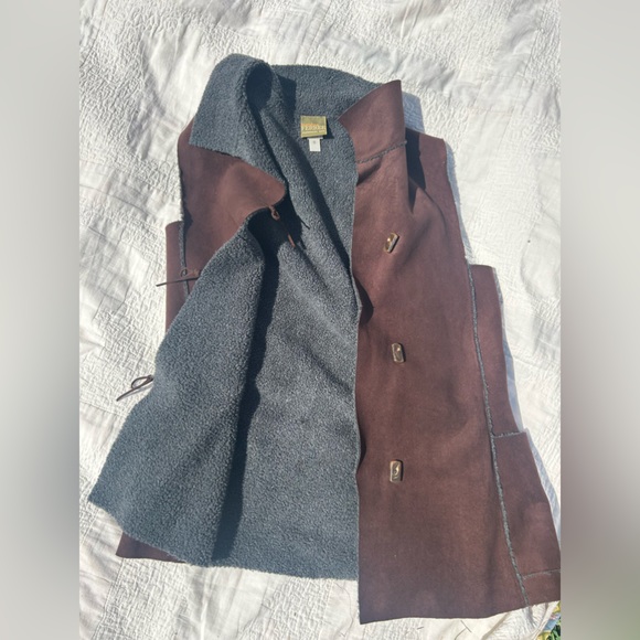 Suede vintage Maralyce Ferree vest - Picture 4 of 4